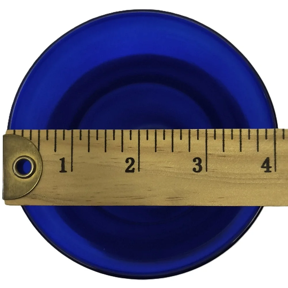 Elegant Cobalt Blue Glass Vase, 8